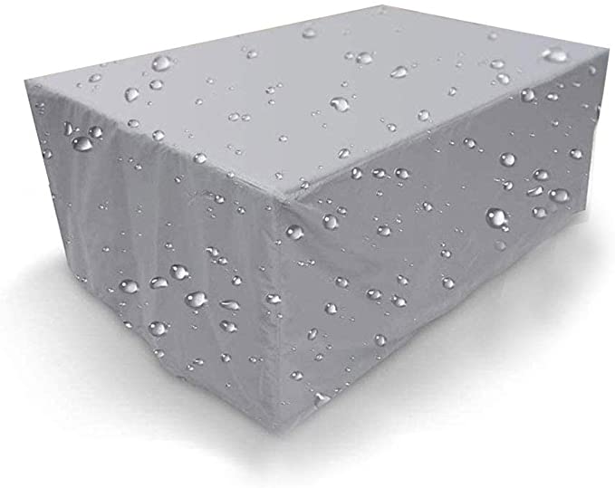 Outdoor Furniture Cover — Grey, 90 × 90 × 90 cm