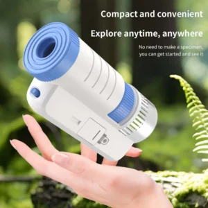Handheld LED Microscope — Blue