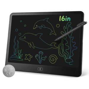 16-Inch LCD Doodle Tablet with Stylus — Black